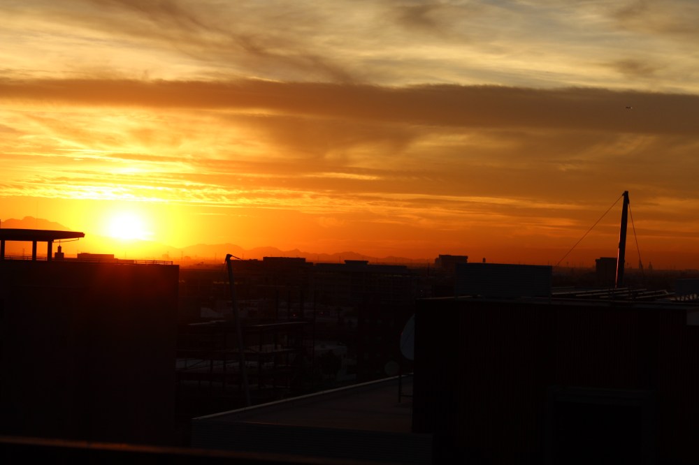 Best part of living in Arizona: the sunsets.
