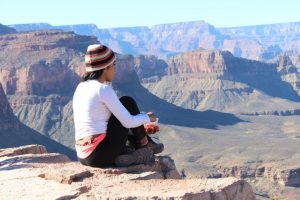 Grand Canyon hike view