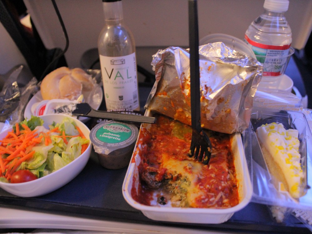 british airways food